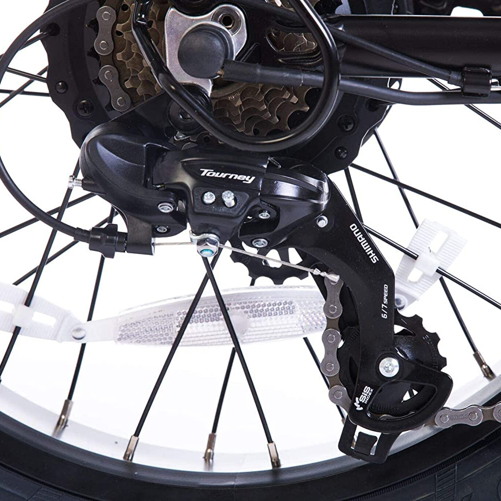 SOHOO 48V500W13AH EBike 20" StepOver Folding Fat Tire Electric Bicycle