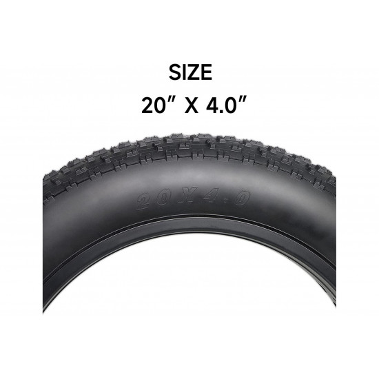 20"x4.0 Fat Tire20"x4.0 Fat Tire For S126, S127 S128 S129 Folding Bike